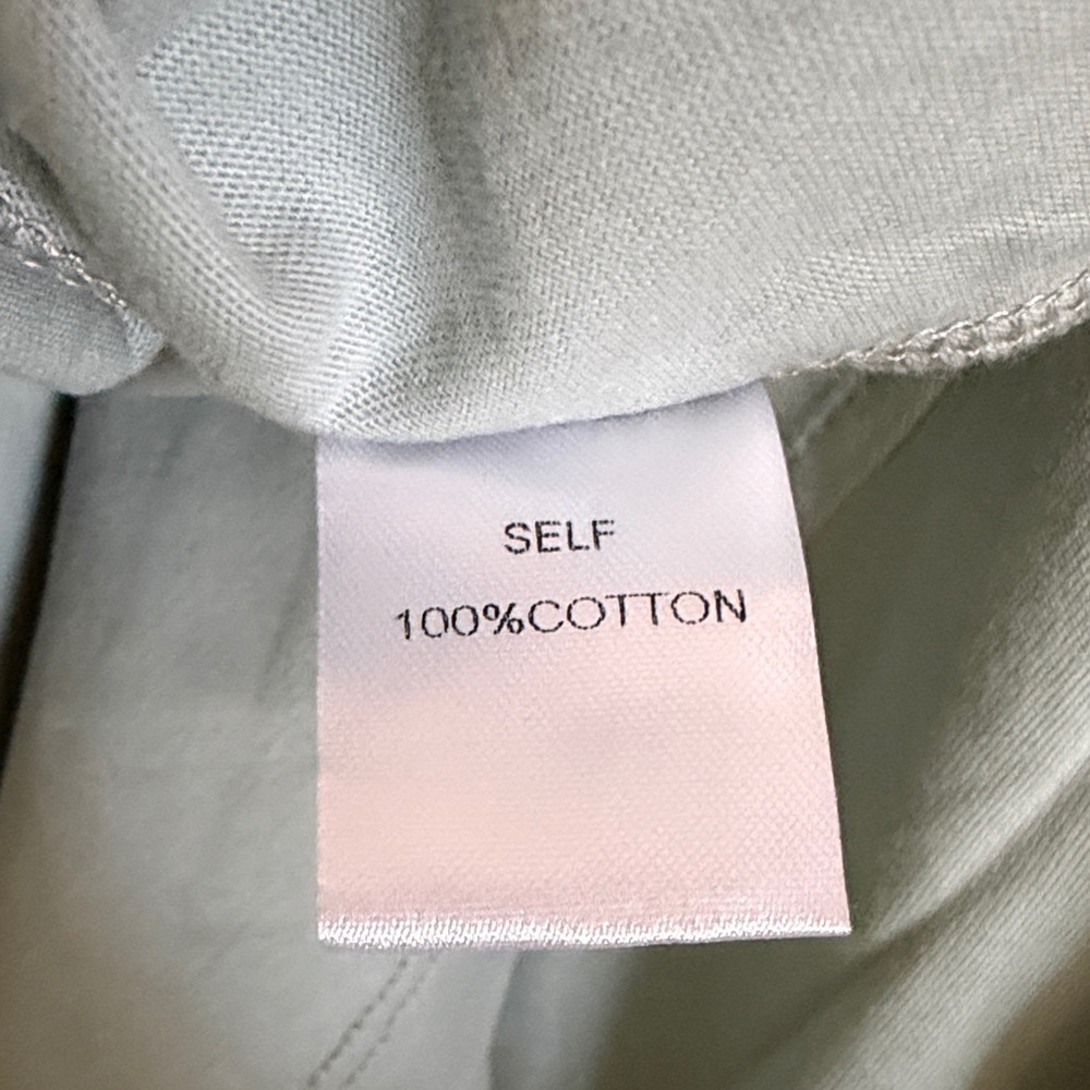 Light Blue Peter Pan Collar Midi Dress with White Trim - Women - Picture 5 of 5